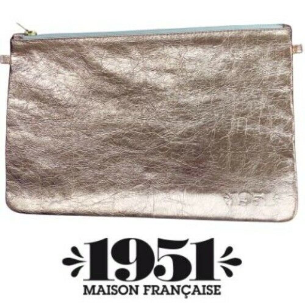 1951 Maison Francaise Rose Gold Clutch RARE